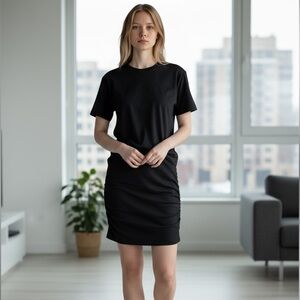 NWT Theory Skirt Modal Spandex Black